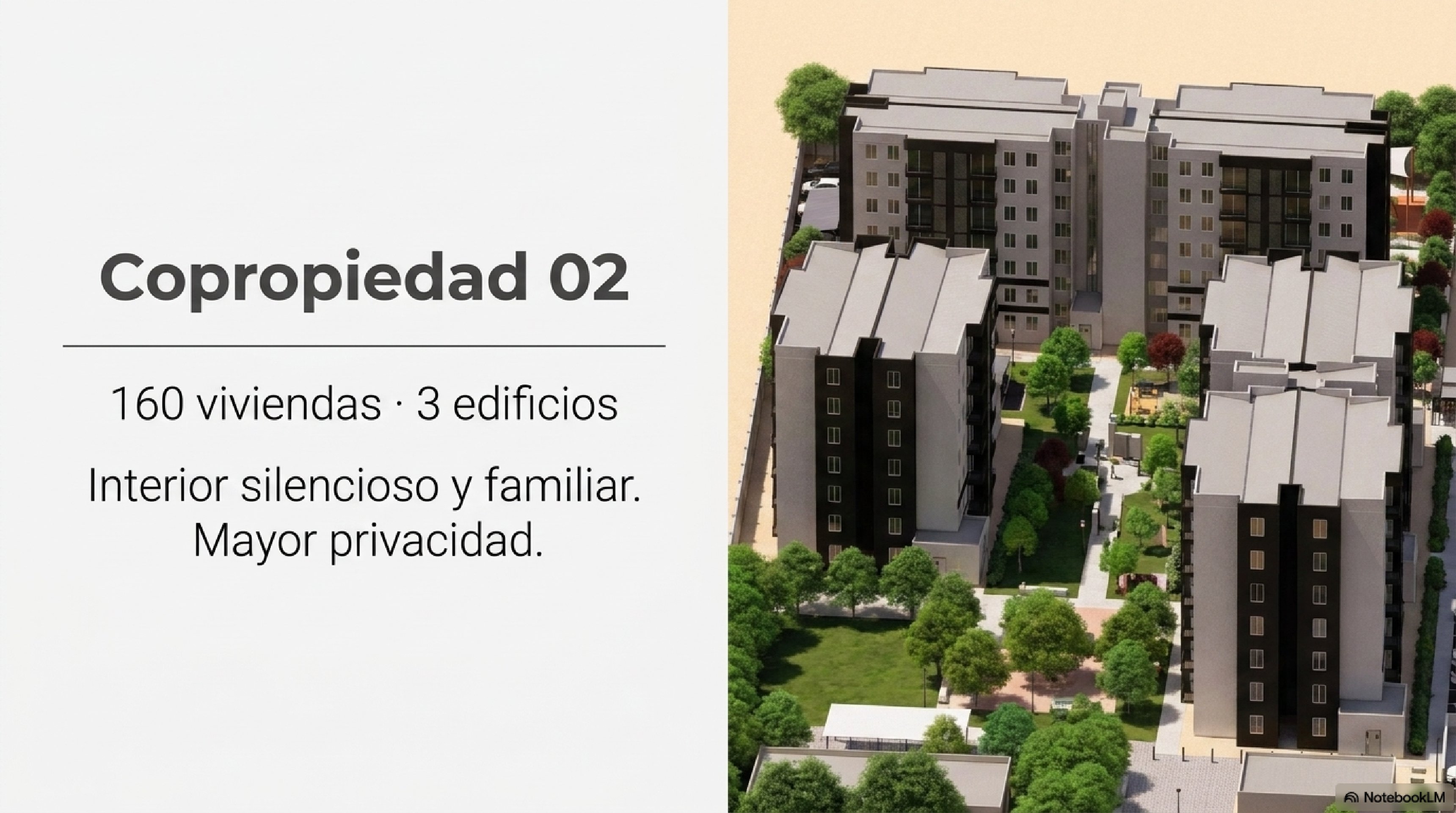 Render de las viviendas del comité
